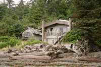 Watchmen House, Gandll K'in Gwaay Yaay, Hotspring Island, Haida Gwaii, Gwaii Haanas National Park, British Columbia, Canada CM11-08
