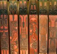 Bill Reid Carving for a Garden - 1960, Museum of Anthropology, British Columbia, Canada CM11-09