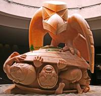 Highlight for Album: Bill Reid Art Photos, Museum of Anthropology, British Columbia, Canada, First Nation Stock Photos (Photos not for sale)