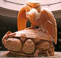 The Raven and the First Men by Bill Reid, Museum of Anthropology, British Columbia, Canada CM11-05