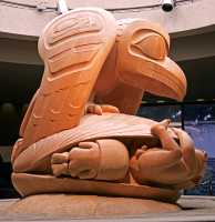 The Raven and the First Men by Bill Reid, Museum of Anthropology, British Columbia, Canada CM11-02