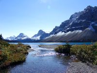 Bow Lake, Icefields Parkway, Jasper National Park, Alberta, Canada 01