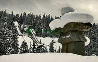 Highlight for Album: Callaghan Valley Photos, Nordic events for the 2010 Winter Olympics, Cross country skiing, Nordic combined, Biathlon, Ski jumping, Stock Photos Whistler, British Columbia, Canada, Host City of the XXI Olympic Winter Games and Paralympic Games in 2010 