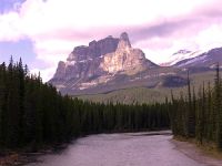 Castle Mountain, Banff National Park, Alberta, Canada 01