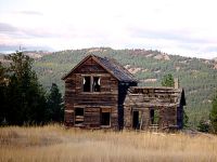 Abandoned Homestead, Crowsnest Highway, British Columbia, Canada 01