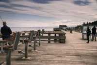 Campbell River, Discovery Pier, Vancouver Island, British Columbia, Canada CM11-04