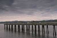 Campbell River, Discovery Pier, Vancouver Island, British Columbia, Canada CM11-01
