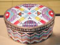 Glenbow Museum, Native Basket, First Nations Gallery, Calgary, Alberta, Canada CM11-09