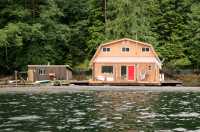 Cresent Inlet Float Camp, Gwaii Haanas National Park Reserve, British Columbia, Canada CM11-006