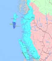 
Map of Gwaii Haanas National Park Canada Location