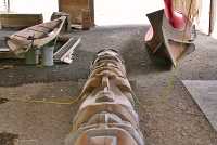 Haida Heritage Centre, Carving Shed, Skidegate, Queen Charlotte Islands, Haida Gwaii, British Columbia, Canada CM11-15

