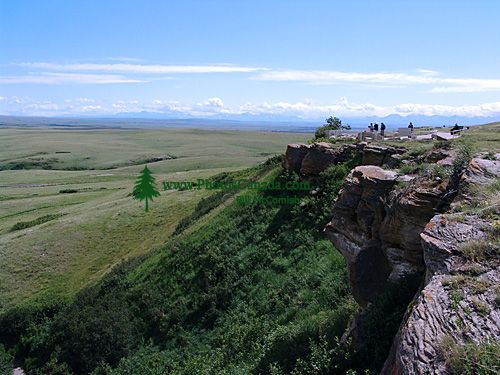 Head Smashed In Buffalo Jump, UNESCO World Heritage Site, Alberta, Canada 01