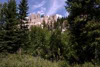 Hoodoos, South East Kootenays, British Columbia, Canada CM11-012