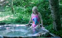 Skookumchuck Hot Springs, Lillooet Lake,
 British Columbia, Canada CM11-002 