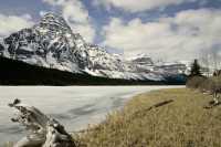 Lower Waterfowl Lake, Icefields Parkway, Spring 2009, Banff National Park, Alberta CM11-28