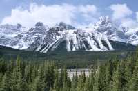 Icefields Parkway, Spring 2009, Banff National Park, Alberta CM11-30