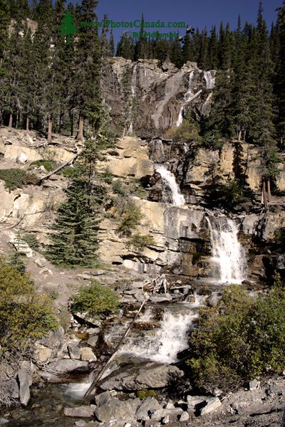 Tangle Falls, Icefields Parkway September 2009, Jasper National Park CM-006