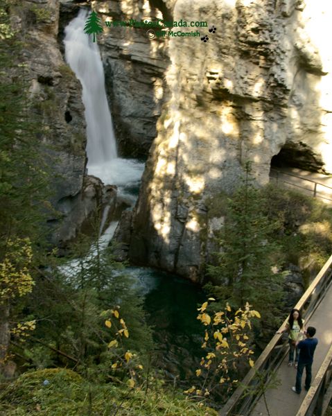 Lower Falls, Johnson Canyon, Banff National Park, Alberta CM11-08