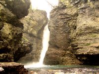 Johnston Canyon, Upper Falls, Banff National Park, Alberta, Canada 01
