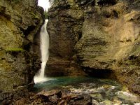 Johnston Canyon, Lower Falls, Banff National Park, Alberta, Canada 04