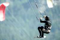Kiteboarding, Squamish Harbour, British Columbia, Canada 08