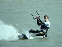 Kiteboarding, Squamish Harbour, British Columbia, Canada 06