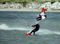 Kiteboarding, Squamish Harbour, British Columbia, Canada 04