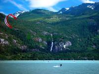 Highlight for Album: Kiteboarding, Squamish, British Columbia, Stock Photos