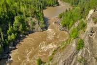 Ksan Historical Native Village, Hagwilget Canyon on the Bulkley River, British Columbia, Canada CM11-06