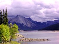 Medicine Lake, Jasper National Park, Alberta, Canada 09
