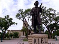 Louis Riel Statue, 
Manitoba Legislative Building, Winnipeg, Manitoba, Canada 20

