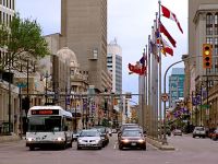 Portage and Main. Winnipeg, Manitoba, Canada 06