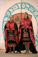 Museum of Anthropology, Great Hall, First Nations Dancers, UBC, British Columbia, Canada CM11-10