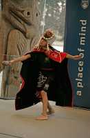 Museum of Anthropology, Great Hall, First Nations Dancers, UBC, British Columbia, Canada CM11-11