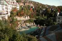 The Marriott Hotel swimming pool. September 2007.