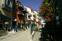 Mont-Tremblant pedestrian village. September 2007.