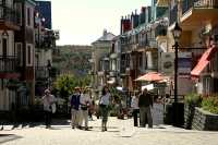Mont-Tremblant pedestrian village. September 2007.
