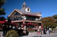 Mont-Tremblant pedestrian village. September 2007