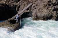 Moricetown, Bulkley River, Salmon Fishing, British Columbia, Canada CM11-007