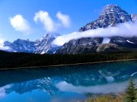 Lower Waterfowl Lake, Icefields Parkway, Jasper National Park, Alberta, Canada 01