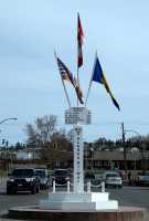 Dawson Creek, Mile Zero, Alaska Highway, British Columbia, Canada CM11-19