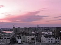 Halifax at Dusk from the Halifax Citadel National Historic Site, Nova Scotia, Canada 01