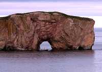 Perce Rock, Gaspe Peninsula, Quebec, Canada CM11-06