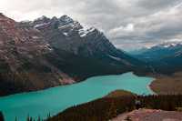 Peyto Lake, Fall 2010, Icefields Parkway, Banff National Park, Alberta, Canada CM11-11