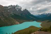 Peyto Lake, Fall 2010, Icefields Parkway, Banff National Park, Alberta, Canada CM11-13 