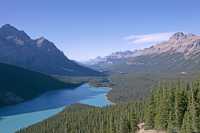 Peyto Lake, Spring 2009, Icefields Parkway, Banff National Park, Alberta, Canada CM11-08