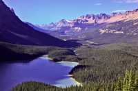 Peyto Lake, September 2009, Icefields Parkway, Banff National Park, Alberta, Canada CM11-07 