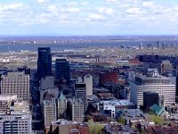 Downtown Montreal, and Champlain Bridge, Quebec, Canada 04

