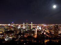 Full Moon over Montreal, Quebec, Canada 01