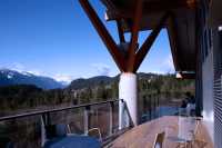 Quest University, Cafeteria Patio, Squamish, British Columbia, Canada CM11-010